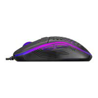 HYTECH HY-X6 3600DPI 7 Button RGB Story Siyah Gaming Oyuncu Mouse (1,5Mt Örgülü Kablo Uzunluğu)